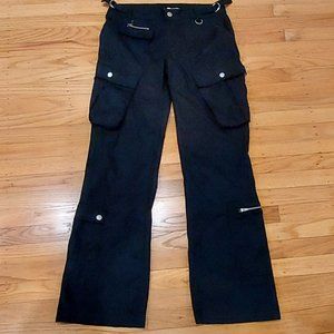Black cargo pants